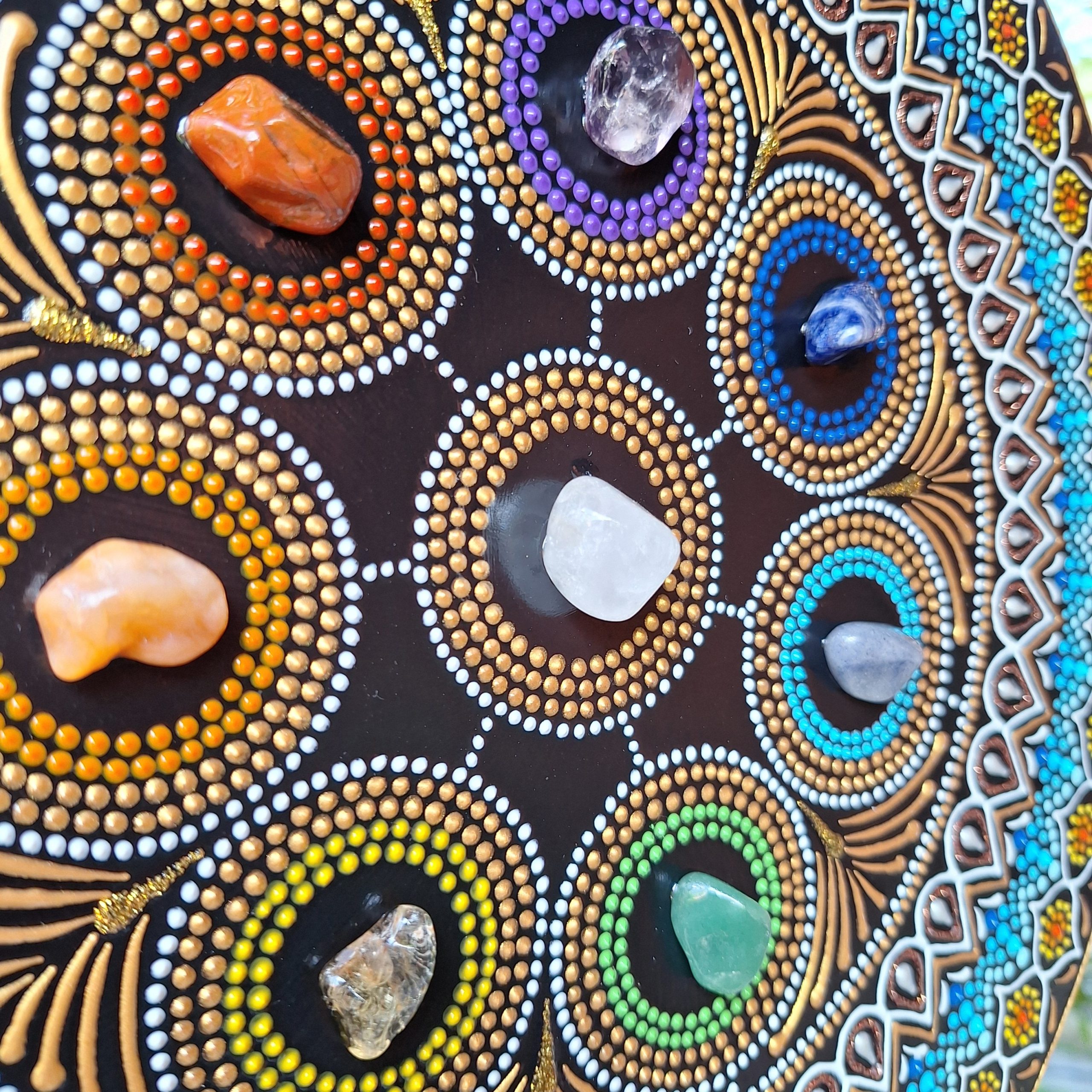 mandala 7 chakras - 32cm