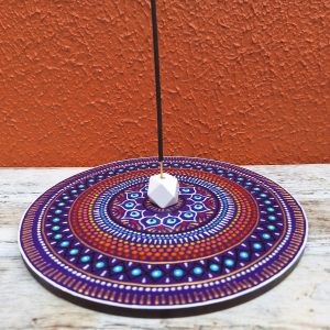 incensario com mandala equilíbrio