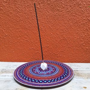 incensario com mandala equilíbrio