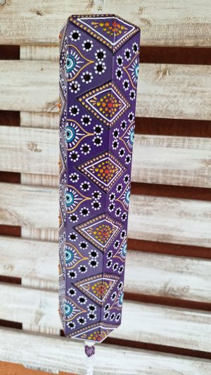 Incensário suspenso roxo