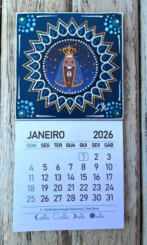 calendário imã Nsa Senhora
